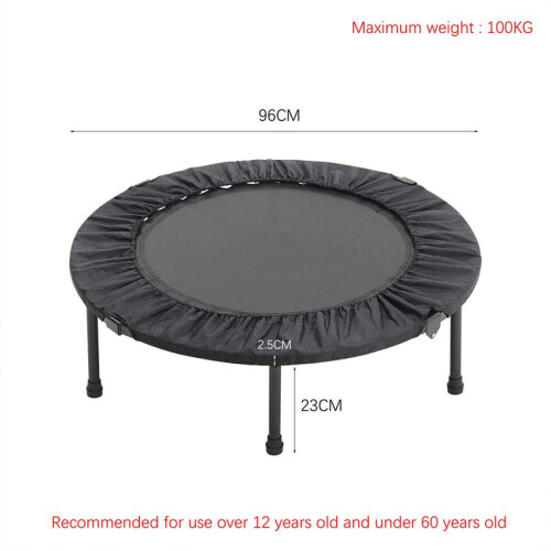 (Default) 38in Indoor Foldable Trampoline