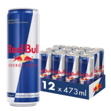 Red Bull Energy Drink 473ml Cans, Pack of 12 Boost Energy & Focus