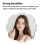 80cm Minimalist Frameless Irregular Wall Hanging Glass Beveled Mirror 5