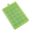 Forma de gelo de silicone com 24 grades e tampa C 1