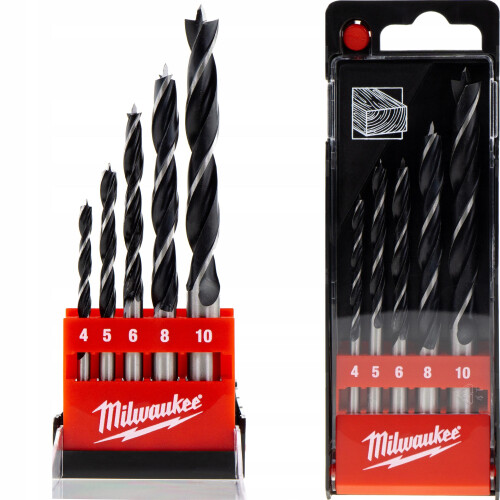 Coffret de 5 mèche bois - MILWAUKEE - 4932352465