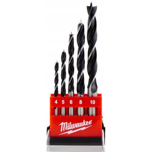 Coffret de 5 mèche bois - MILWAUKEE - 4932352465 1