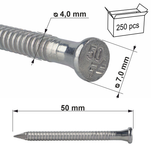 Tømrer fugesøm CNA 4,0x50mm 2