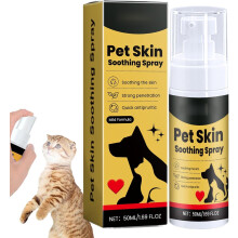 Cat Skin Spray, Soothing Cat Spray | Outdoor Spray 50ml | Pet Health Supplies, Portable Daily Kitten Care for Clean and Soft Skin