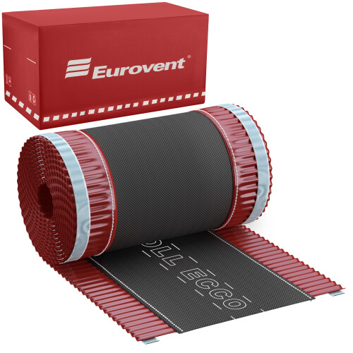 Ridge tape ROLL ECCO 310mm x 5m RAL 3011