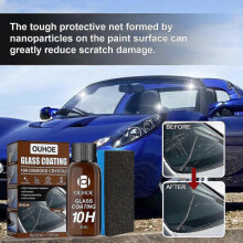 Ouhoe Car Glass Crystal Plating Car Coating Nano Coating Super Hydrophobic Crystal Plating Coating Waterproof And Dustproof