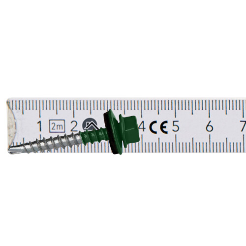 Bauernschrauben GTF2 Z14 4,8x35mm RAL 6005 1