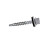 Bauernschrauben GTF2 Z14 4,8x35mm RAL 9006 4