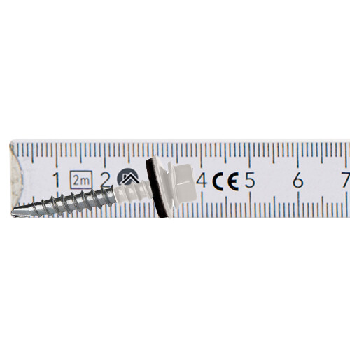 Bauernschrauben GTF2 Z14 4,8x35mm RAL 9010 1