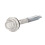 Bauernschrauben GTF2 Z14 4,8x50mm RAL 9010 5