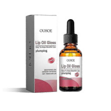 OUHOE Lip Oil Gloss, Moisturizing And Hydrating Lip Care Lighten Lip Lines Hydrating And Anti-Cracki