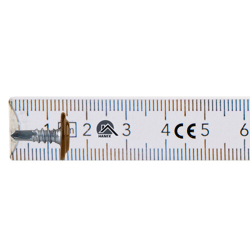 GM-B monteringsstik 4,2x13mm RAL 8003 1