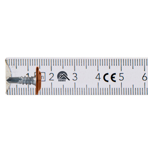GM-B monteringsstik 4,2x13mm RAL 8004 1