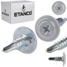 GM-B monteringsstik 4,2x13mm RAL 9006