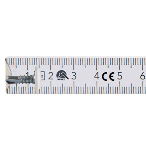 GM-B monteringsstik 4,2x13mm RAL 9010 1