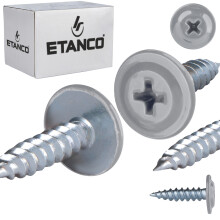 GM-S monteringsstik 4,2x16mm RAL 9006