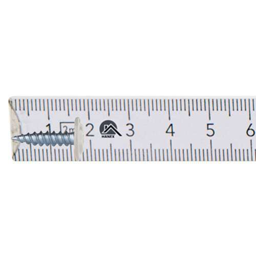 GM-S monteringsstik 4,2x16mm RAL 9010 1