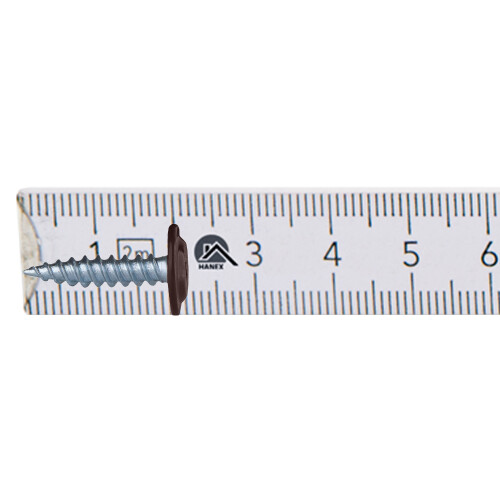 GM-S monteringsstik 4,2x19mm RAL 8017 1