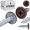 GM-S monteringsstik 4,2x19mm RAL 8017 1