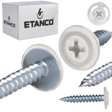 GM-S monteringsstik 4,2x25mm RAL 9010