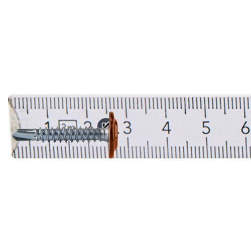 GM-B monteringsstik 4,2x25 mm RAL 8004 1
