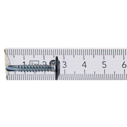 GM-B monteringsstik 4,2x25mm RAL 9005 1