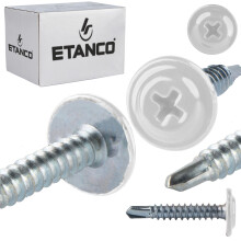 GM-B monteringsstik 4,2x25mm RAL 9010