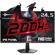 24 Inch Gaming Monitor, 180Hz/200Hz 25 Inch Gaming Monitor,IPS, 1Ms, FHD 1080P Adaptive Sync 120% sRGB HDMI 2.0 * 2&DP1.4 (MFG25X1)