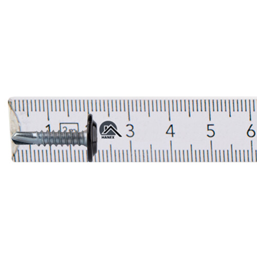 GM-B monteringsstik 4,2x19mm RAL 9005 1