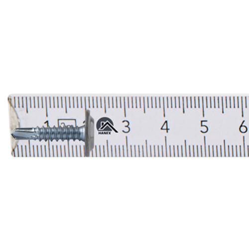 GM-B monteringsstik 4,2x19mm RAL 9007 1
