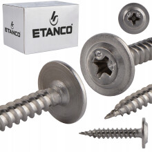 GMZ-S kiinnitysliittimet 4,2x25mm RAL ruostumatonta terästä