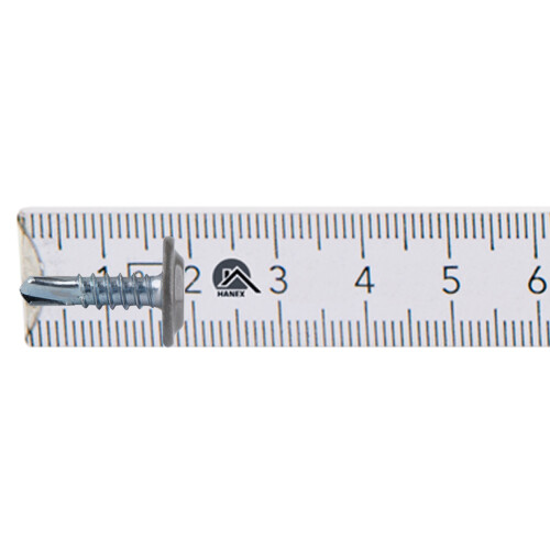 GM-B monteringsstik 4,2x16mm RAL 9006 1