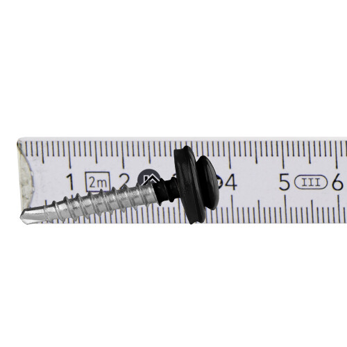 Bauernschrauben GTFP Panhead 4,8x35mm RAL 9005 1