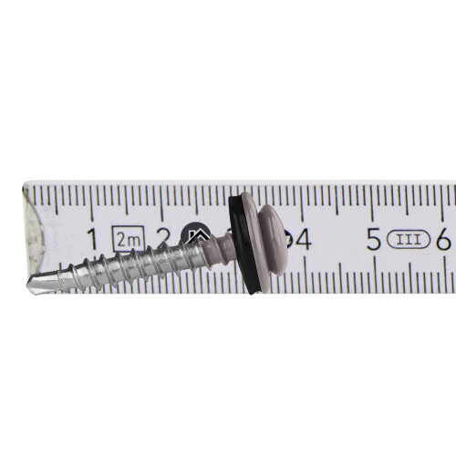 Bauernschrauben GTFP Panhead 4,8x35mm RAL 9007 1