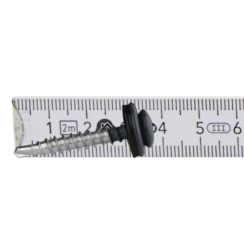 Bauernschrauben GTFP Panhead 4,8x35mm RAL 7016 1