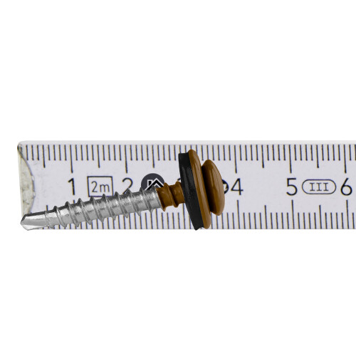 Bauernschrauben GTFP Panhead 4,8x35mm RAL 8003 1