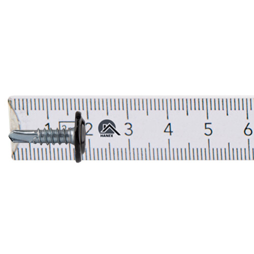 GM-B monteringsstik 4,2x16mm RAL 9005 1