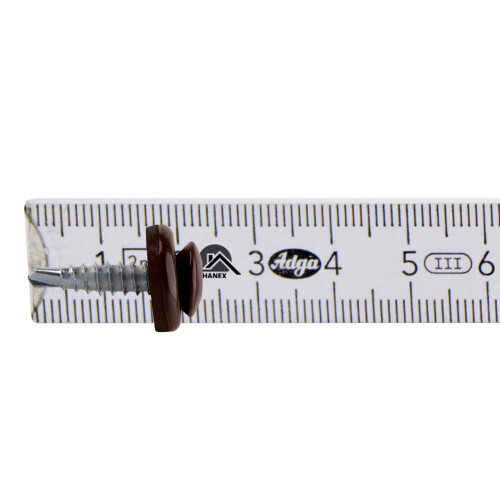 Bauernschrauben GTF02P Panhead 4,8x20mm RAL 8017 1