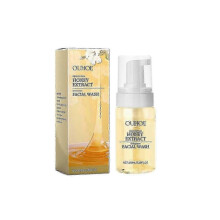 OUHOE Gentle Honey Foam Cleanser, Gently Cleanses Skin, Hydrates And Refreshes Oil Control Foam Clea