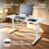 AREBOS AREBOS electrically height-adjustable desk 140x60 cm | Memory function | Adjustable computer desk 72-118 cm | Standing desk | Stand-sit desk | White 3