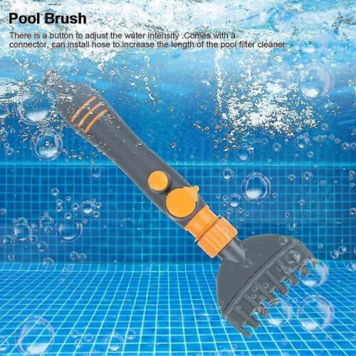 Durable Swimming Pool Cartridge Filter Cleaner Dust Filter Cleaning Brush Tool 2