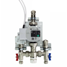 (1 PORT) Water Underfloor Heating Kit 1 - 12 Ports Manifold with Pump and Blending Valve Set