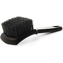 Tire Brush, Black Stiff Bristle Wheel Cleaning Brush, Car Carpet Brush, Detail Brush