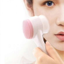 1 Pack Of Double-sided Cleaning Brush, Manual Cleaning with Silicone, Deep Cleaning, Used for Pore Cleaning And Exfoliation