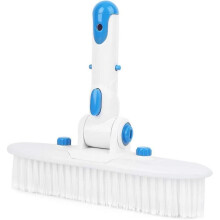 Pool Scrubber Brush | 10in Swimming Pool Brush | Portable Pool Wall Bottom Cleaning Brush Pool Broom Brush Head Swimming Pool Cleaning Tool Accessorie