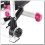 MOTORE PASSO-PASSO S3085 CON BRACCI MOBILI E CAVI HMS 8