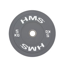 Pare-chocs de plaque olympique CBR HMS CBR05 gris, 5 kg, HMS