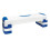 AS005 STEP AEROBICO BIANCO/BLU HMS 3