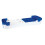 AS005 STEP AEROBICO BIANCO/BLU HMS 4