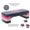AS002 STEP AEROBICO ROSA/GRIGIO HMS 12